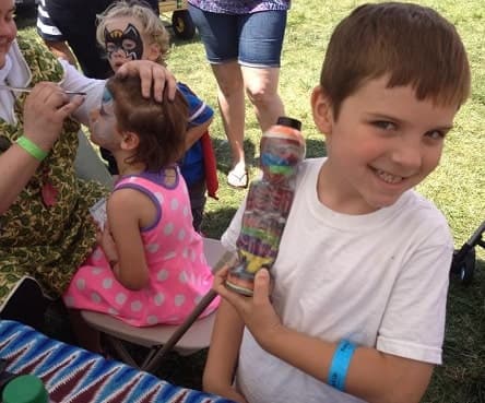 Kids sand art party